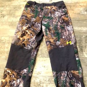 Camo under armour pants